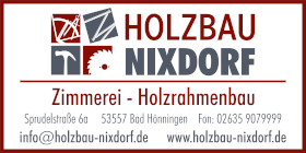 Sponsor Holzbau Nixdorf