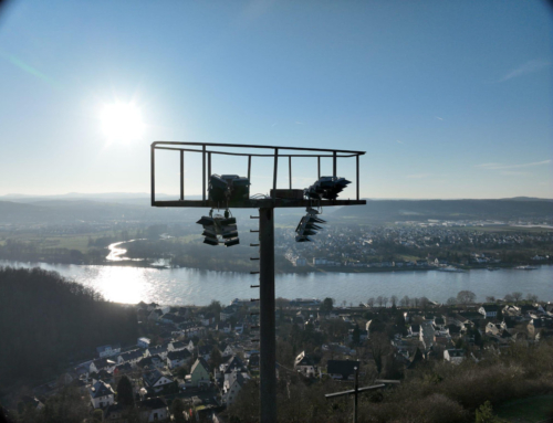 Neues Flutlicht für das Kaiserbergstadion in Linz