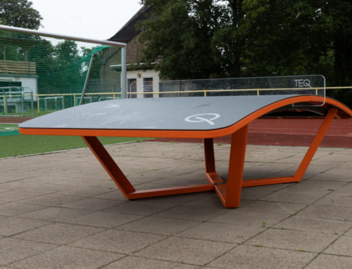 Neuer Teqball-Tisch auf der Sportanlage am Kaiserberg